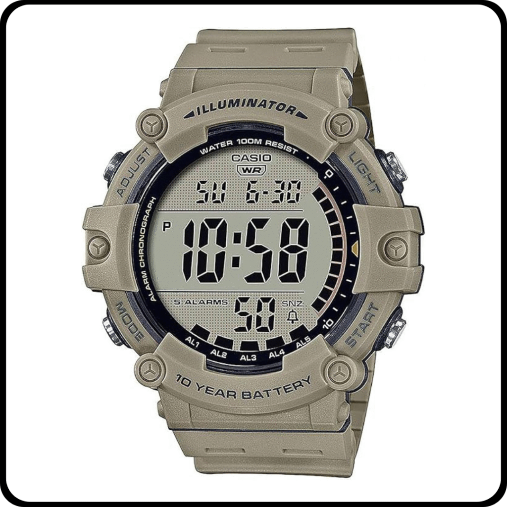 reloj de estilo militar